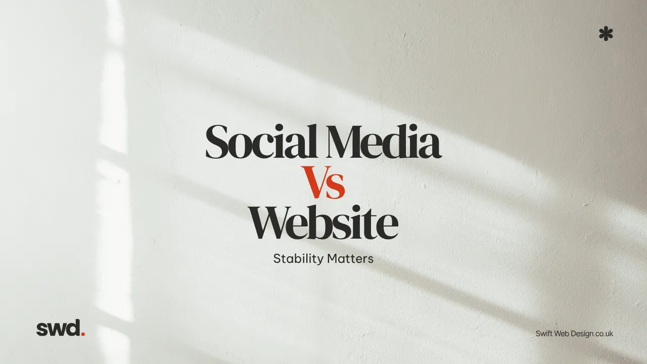 Social Media vs Website: Why a Website Wins Long Term