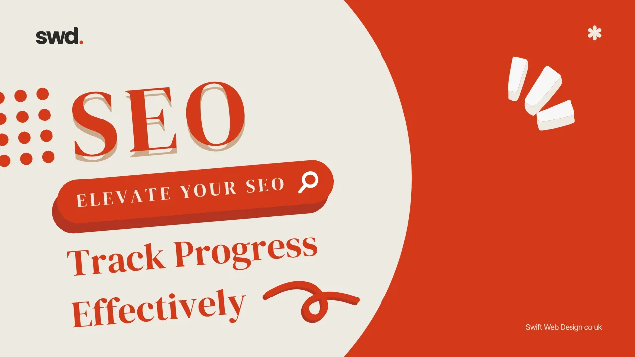 Website SEO performance dashboard showing organic traffic and keyword ranking trends